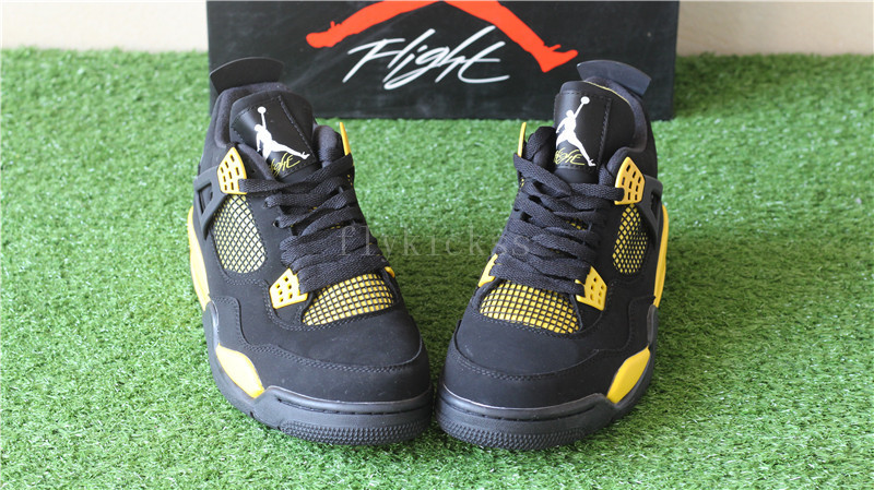 Authentic Air Jordan 4 Retro Thunder